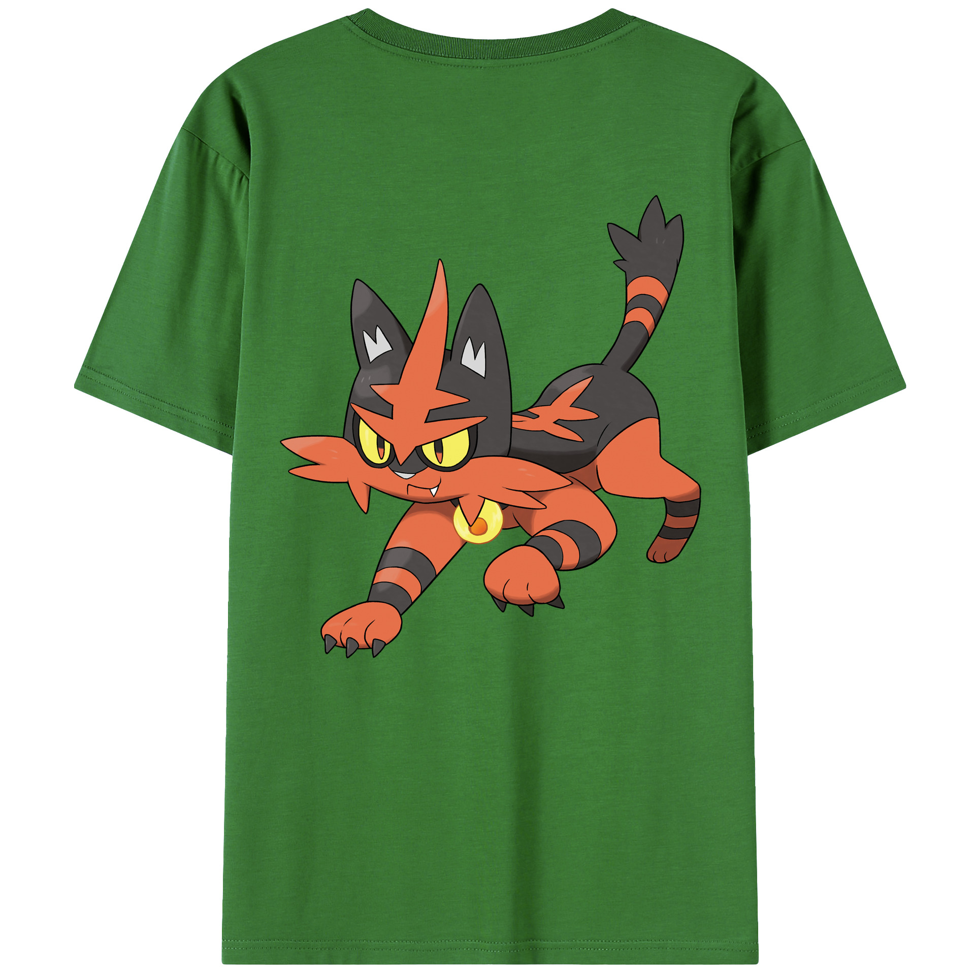 （画像用） ポケットモンスター Pokémon レディース半袖Tシャツ(バックプリント)